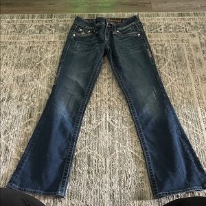 Rock Revival Dark Blue Flare Jeans